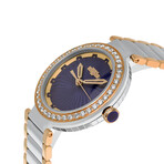 Dewitt Ladies Blue Empire Diamond Quartz // BEM.QZ.001-SS // Store Display