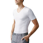 AirWeight Performance Undershirt // High-V 3 Pack // Bright White (XS)