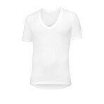 AirWeight Performance Undershirt // Deep-V 3 Pack // Bright White (L)
