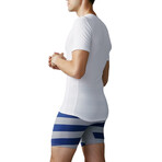 AirWeight Performance Undershirt // High-V 3 Pack // Bright White (XS)