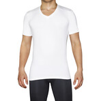 AirWeight Performance Undershirt // High-V 3 Pack // Bright White (XS)