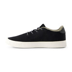 Cirro Bamboo Sneaker // Black + White Sole (US Men's Size 4)