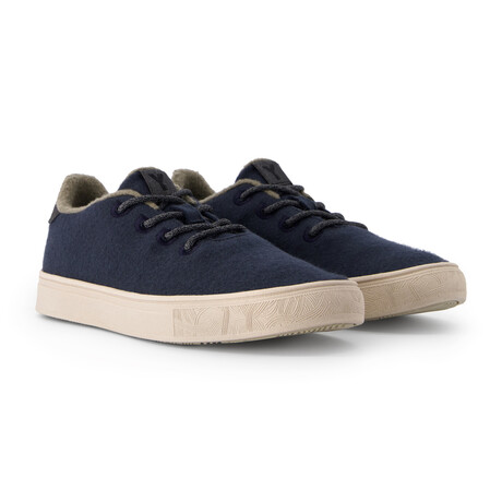 Cirro Wool Sneaker // Sky Captain + Natural Sole (US Men's Size 4)