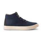 Alto Wool Hi-top Sneaker // Sky Captain + Natural Sole (US Men's Size 4)