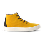 Alto Wool Hi-top Sneaker // Spectra Yellow + White Sole (US Men's Size 4.5)