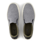 Nimbo Wool Slip-On // Grey + White Sole (US Men's Size 4)