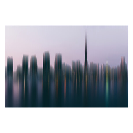 CITY IMPRESSION by SIMO (16" H x 24"W x 2"D)