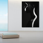 BLACK LIVES MATTER by RUBEN ALVEREZ (24"H x 16"W x 2"D)