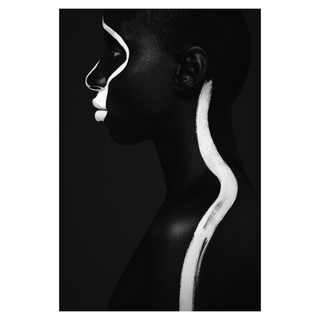 BLACK LIVES MATTER by RUBEN ALVEREZ (24"H x 16"W x 2"D)