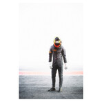 DRIVE TO SURVIVE by RUBEN ALVEREZ (24"H x 16"W x 2"D)