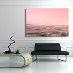 PINK ICELAND by RUBEN ALVEREZ (16" H x 24"W x 2"D)