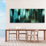 FRENCH CATHEDRAL by SIMO (10"H x 24"W x 2"D)