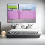 PINK SECURITY by DAVID JORDAN WILLIAMS (16" H x 24"W x 2"D)