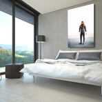 DRIVE TO SURVIVE by RUBEN ALVEREZ (24"H x 16"W x 2"D)