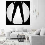 LOOK OUT LEGS by JULIET HARTLEY (12"H x 12"W x 2"D)