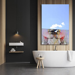 THE CONVERSATION by DAVID JORDAN WILLIAMS (24"H x 16"W x 2"D)