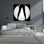 LOOK OUT LEGS by JULIET HARTLEY (12"H x 12"W x 2"D)