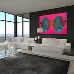 BETTER HALF by JULIET HARTLEY (16" H x 24"W x 2"D)