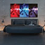 YOUR WOMAN by ULTRAVELVET (10"H x 24"W x 2"D)