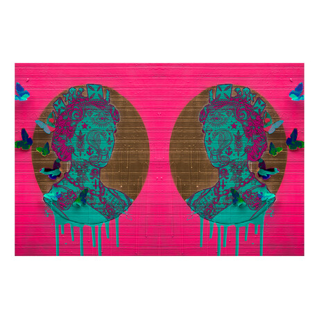 BETTER HALF by JULIET HARTLEY (16" H x 24"W x 2"D)