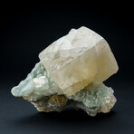 Genuine Calcite on Apophyllite