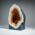 Genuine Citrine Clustered Geode