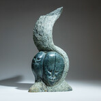 Genuine Green Verdite Shona Sculpture