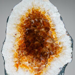 Genuine Citrine Clustered Geode