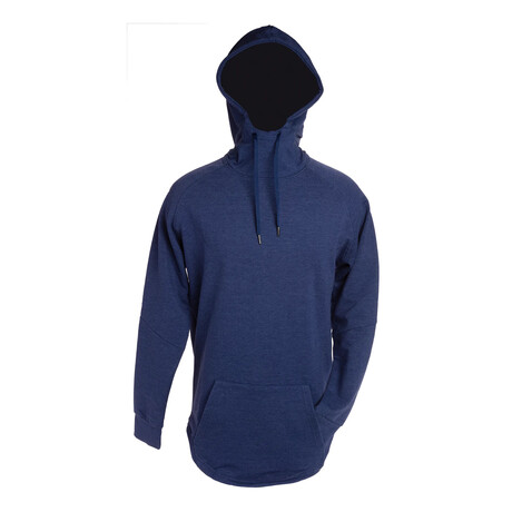 Scuba Lifestyle Athletic Active Hoodie // Heather Navy (Small)
