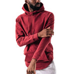 Scuba Lifestyle Athletic Active Hoodie // Maroon (Small)