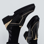 ISEP Shoes // Gold + Black (Euro: 45)