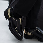 ISEP Shoes // Gold + Black (Euro: 45)