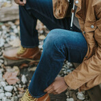 The Sharp Jean // Washed Indigo (30W x 28L)