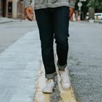 The Sharp Jean // Dark Indigo (30W x 28L)