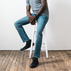 The Sharp Jean // Faded Indigo (30W x 30L)