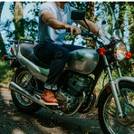 The Sharp Jean // Dark Indigo (30W x 28L)