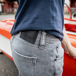 The Sharp Jean // Steel Gray (30W x 30L)