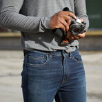 The Sharp Jean // Washed Indigo (30W x 28L)