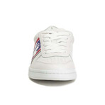 Mens Boxer Sneakers // White + Multicolor (US: 10)