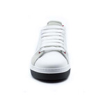 Bumper Sneakers // White + Red (US: 8)
