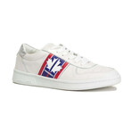Mens Boxer Sneakers // White + Multicolor (US: 10)