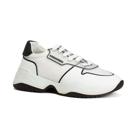 Dsquared2 Sneakers // White + Black (US: 6)