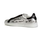 Mens Boxer Sneaker // Silver + Black (US: 6)