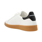 Boxer Sneakers // White + Black + Red (US: 10)