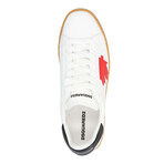 Boxer Sneakers // White + Black + Red (US: 10)