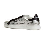 Mens Boxer Sneaker // Silver + Black (US: 6)