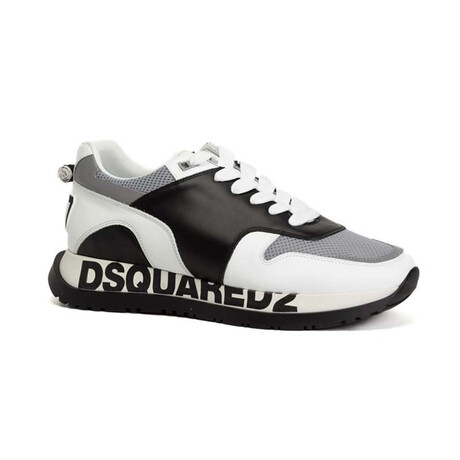 Icon Logo-Print // Black + White (US: 6)