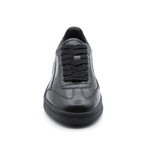 Boxer Sneakers // Black + Gold (US: 10)