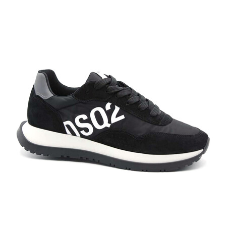Lenny Sneakers // Black + White (US: 6)