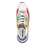 Jimmy Dsquared2 Sneakers // White + Multicolor (US: 10)